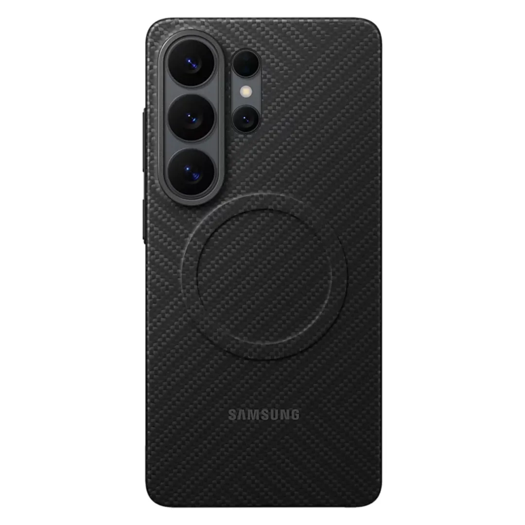 Galaxy S26 Ultra Carbon Magnet Case | Thin Carbon-Synthetic Fiber Cover & Magsafe Compatible