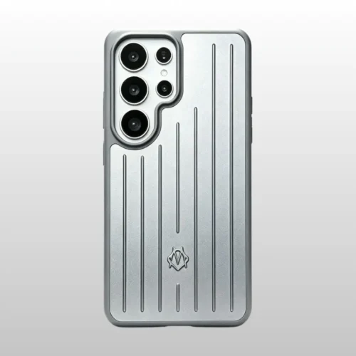 Samsung Galaxy S26 Ultra Rimowa Aluminium Stripes Case | Protective Hard Shell Designer Phone Case