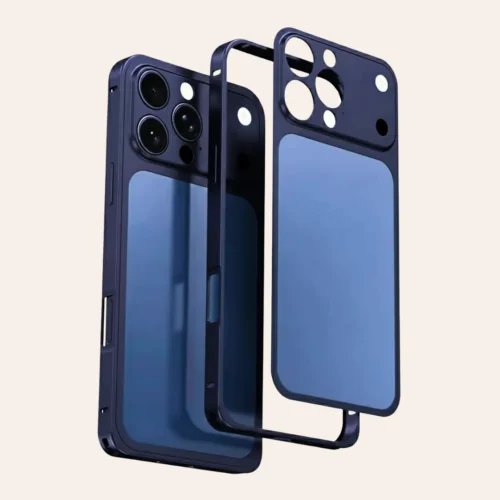 17 Pro Aluminium Converter Case Cover with Logo | Peel & Stick Side Bumper