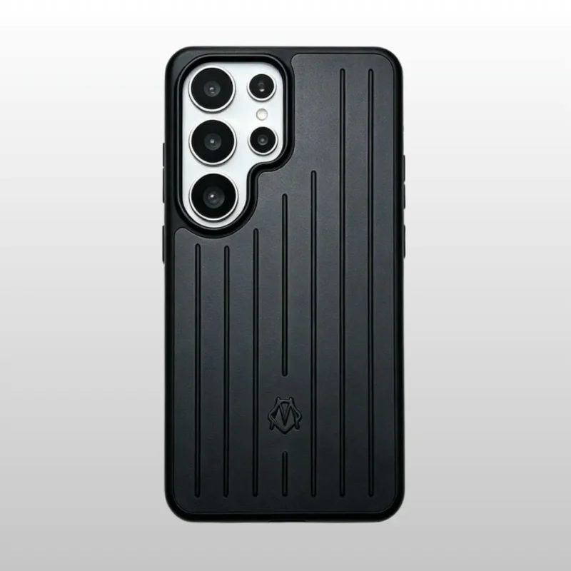 Samsung Galaxy S26 Ultra Rimowa Aluminium Stripes Case | Protective Hard Shell Designer Phone Case
