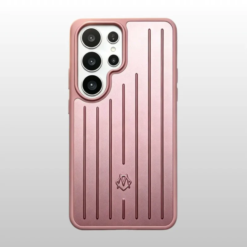 Samsung Galaxy S26 Ultra Rimowa Aluminium Stripes Case | Protective Hard Shell Designer Phone Case