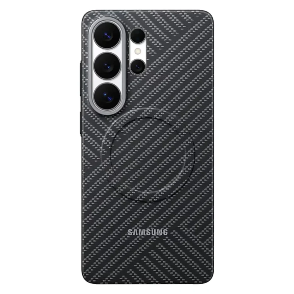 Galaxy S26 Ultra Carbon Magnet Case | Thin Carbon-Synthetic Fiber Cover & Magsafe Compatible