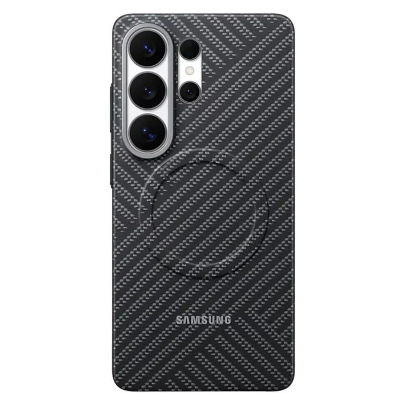 Galaxy S26 Ultra Carbon Magnet Case | Thin Carbon-Synthetic Fiber Cover & Magsafe Compatible
