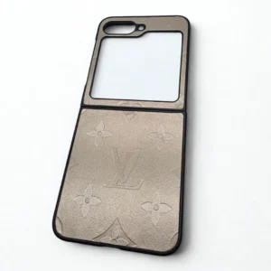 Samsung Galaxy Z Flip 6 Designer Brand PU Leather Case | Luxury Premium Back Cover