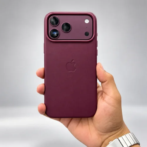 iPhone Premium Leather Case with Magsafe | Matte Leather Finish Protective Cover