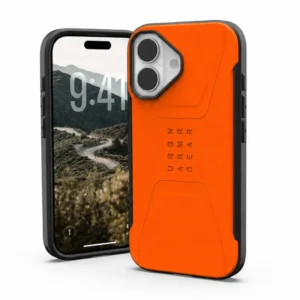 UAG Civilian MagSafe Case for iPhone 17 - Rugged Shockproof Cover with Anti-Slip Grip UAG Civilian MagSafe Case for iPhone 17 - Rugged Shockproof Cover with Anti-Slip Grip