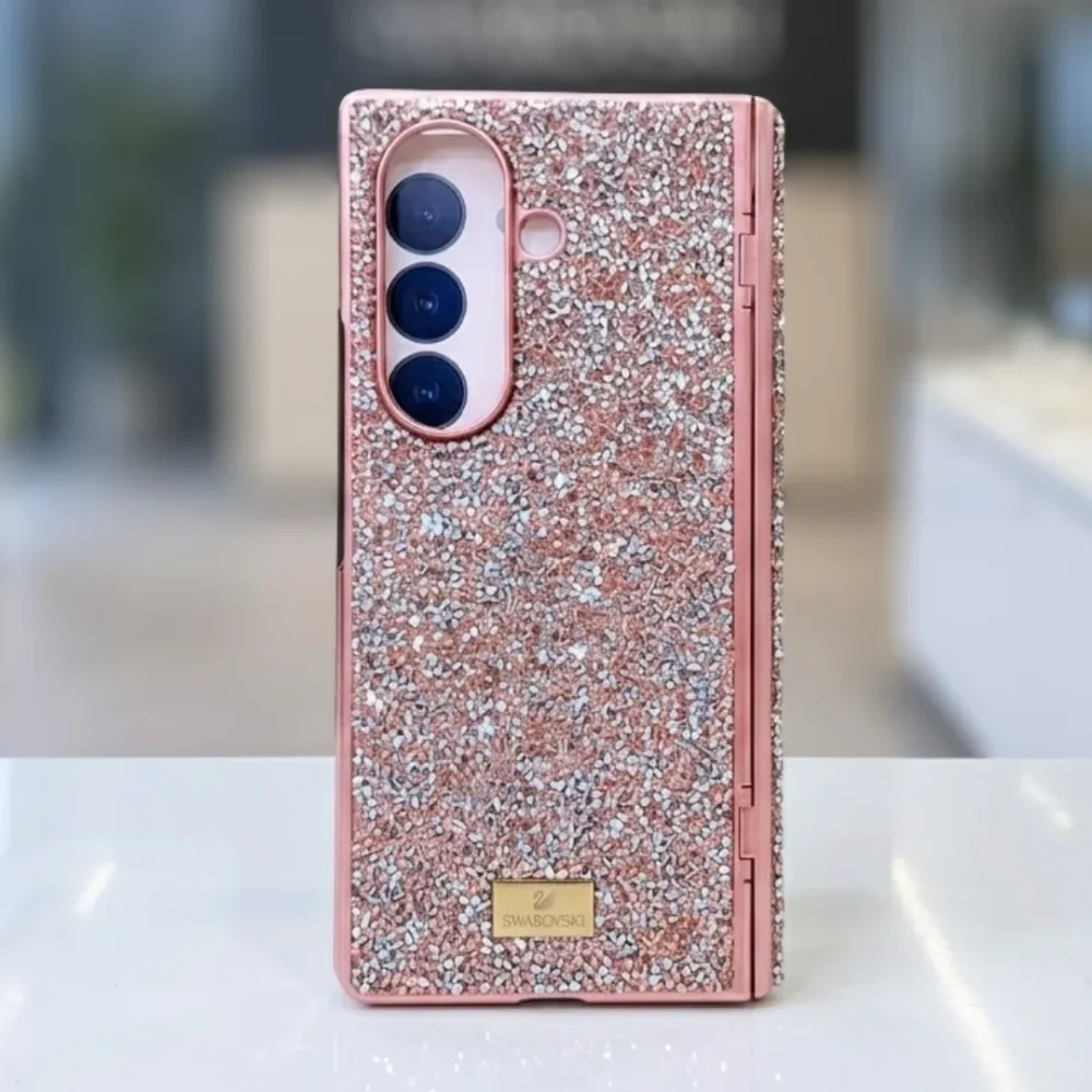 Swarovski Crystal Diamond Case for Galaxy Z Fold 7 | Premium Bling Rhinestone Cover