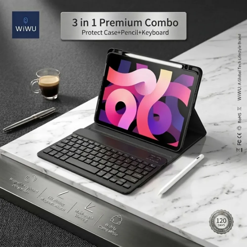 WiWU 3-in-1 Combo Keyboard Case
