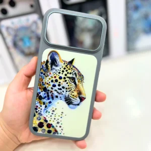 iPhone 17 Pro Luxury Crystal Leopard MagSafe Case | Premium Shockproof Protective Cover