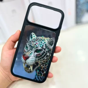 iPhone 17 Pro Luxury Crystal Leopard MagSafe Case | Premium Shockproof Protective Cover