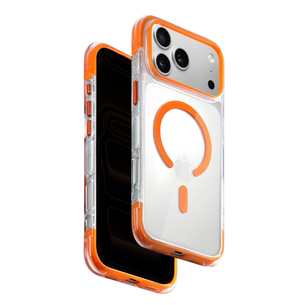 iPhone 17 Pro Max MagSafe Clear Case Cover with Camera Guard Shockproof Transparent TPU Bumper Protective Case