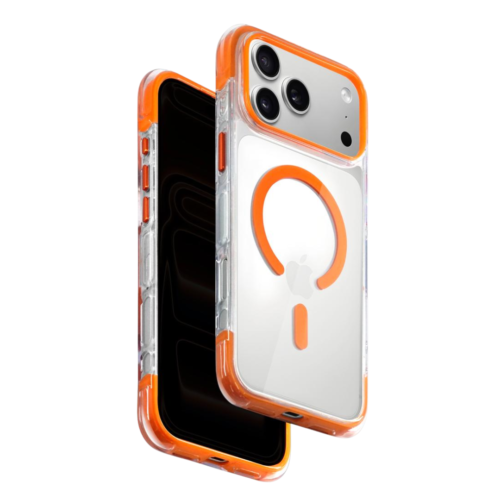 iPhone 17 Pro Max MagSafe Clear Case Cover with Camera Guard Shockproof Transparent TPU Bumper Protective Case