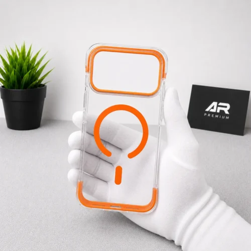 iPhone 17 Pro Max MagSafe Clear Case Cover with Camera Guard Shockproof Transparent TPU Bumper Protective Case