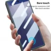 Samsung Galaxy Z Fold 6 Case with 360° Rotating Ring Holder & Kickstand, Slim Scratch-Resistant Protective Cover with Built-in Screen Protector