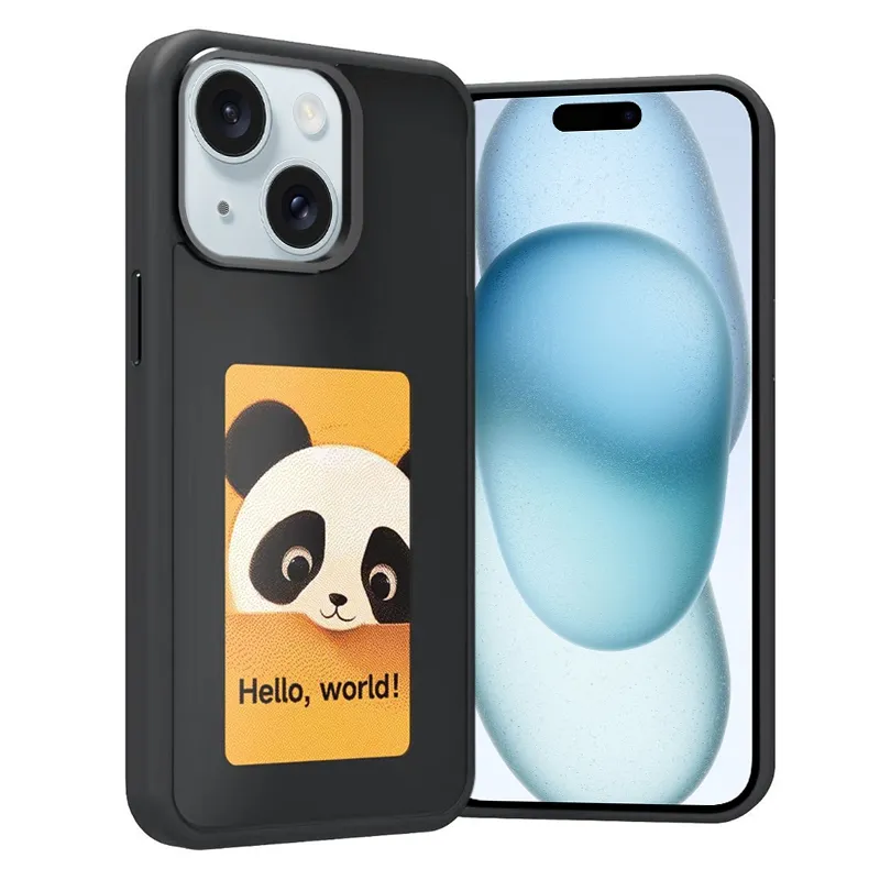 NFC E-Ink Screen Case for iPhone 15 | DIY Photo Changing Cover