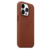 iPhone 13 Pro Series MagSafe Leather Case - Premium PU Leather Slim Protective Cover