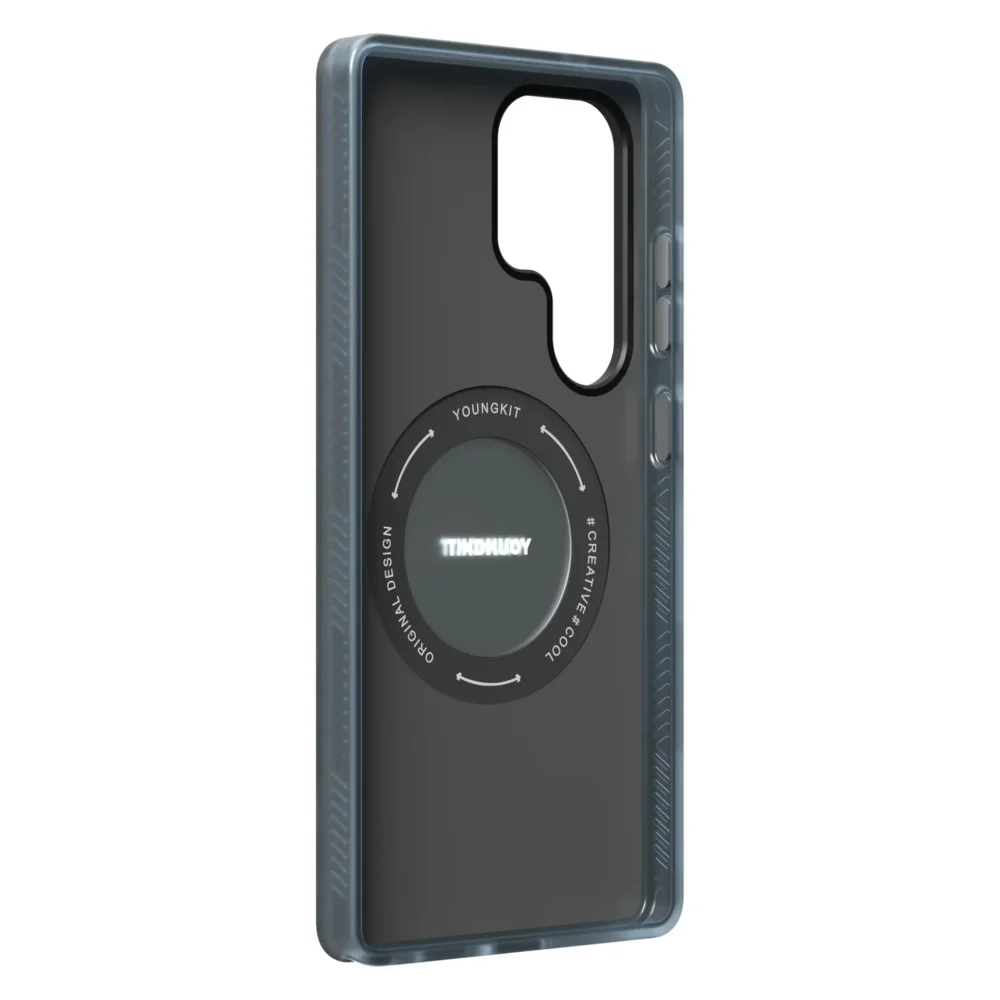 Samsung Galaxy S26 Ultra Youngkit Cyberpunk Case with 360° Rotating Magnetic Ring Stand