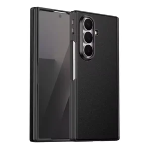 Samsung Galaxy Z Fold 7 MagSafe Vegan Leather Case | Hinge & Screen Protection with Smart Shortcut Keys