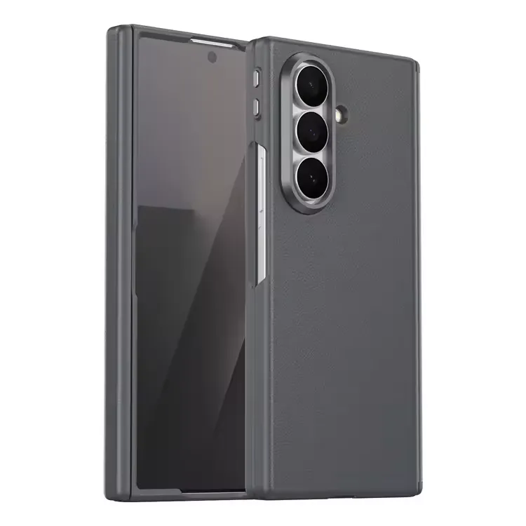 Samsung Galaxy Z Fold 7 MagSafe Vegan Leather Case | Hinge & Screen Protection with Smart Shortcut Keys