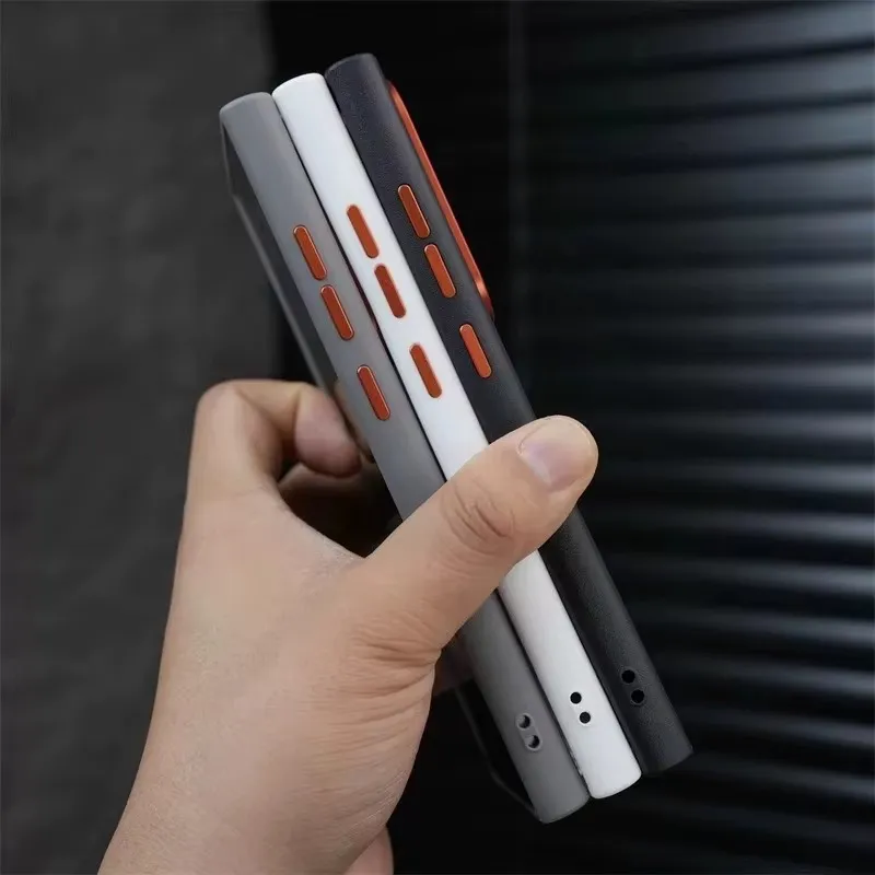 Samsung Galaxy S24 Ultra PU Leather Case Shockproof Magnetic Cover with Heat Dissipation & Metal Camera Lens Protection