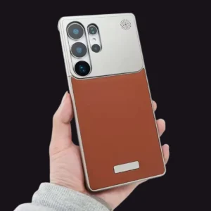 Metallic AeroFlex Aluminum Leather Case with Aroma Perfume Cover Metallic AeroFlex Aluminum Leather Case with Aroma Perfume Cover