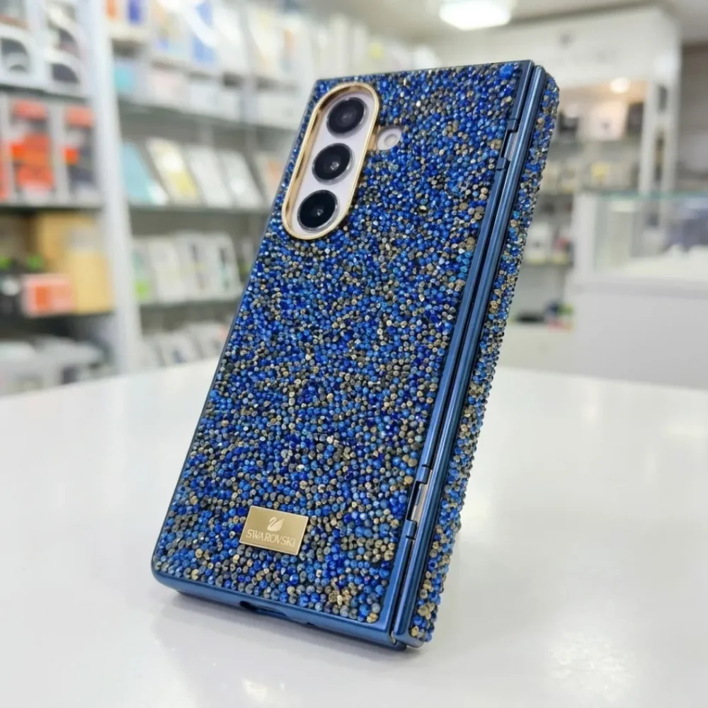 Swarovski Crystal Diamond Case for Galaxy Z Fold 7 | Premium Bling Rhinestone Cover