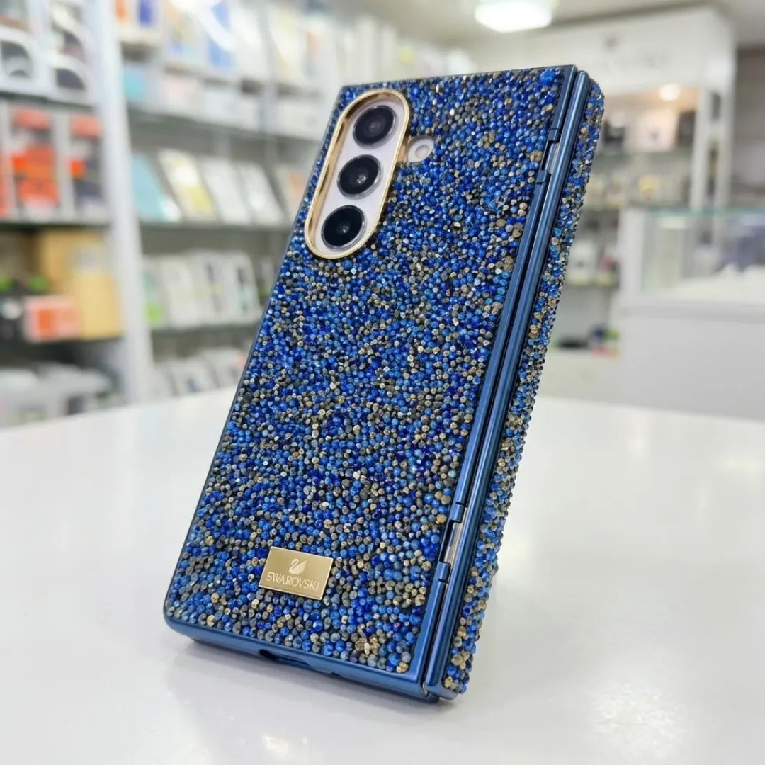 Swarovski Crystal Diamond Case for Galaxy Z Fold 7 | Premium Bling Rhinestone Cover