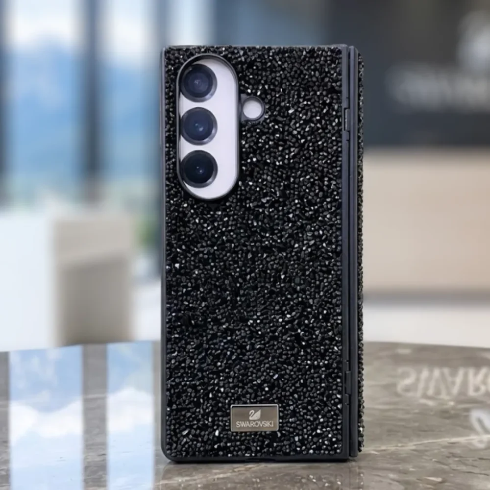 Swarovski Crystal Diamond Case for Galaxy Z Fold 7 | Premium Bling Rhinestone Cover