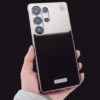 Metallic AeroFlex Aluminum Leather Case with Aroma Perfume Cover