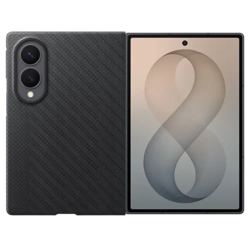 Samsung Galaxy Z Fold 8 Carbon Fiber Case | 0.8mm Slim MagSafe Magnetic Cover | Ultra Thin Aramid Fiber Phone Case