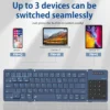 Nillkin Cube Foldable Bluetooth Keyboard with Touchpad & Number Pad for iPad, Laptop & Phone | Multi-Device Wireless Keyboard Nillkin Cube Foldable Bluetooth Keyboard with Touchpad & Number Pad for iPad, Laptop & Phone | Multi-Device Wireless Keyboard