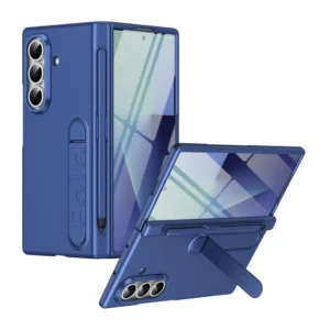 Samsung Galaxy Z Fold7 Ultra Hard PC Kickstand Case (2) Samsung Galaxy Z Fold7 Ultra Hard PC Kickstand Case with Built-in Tempered Glass Screen Protector, S Pen Holder & Shockproof Cover