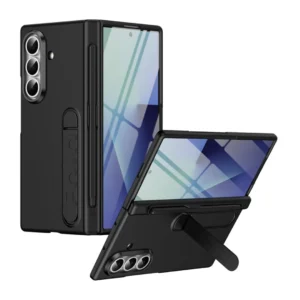 Samsung Galaxy Z Fold7 Ultra Hard PC Kickstand Case (8) Samsung Galaxy Z Fold7 Ultra Hard PC Kickstand Case with Built-in Tempered Glass Screen Protector, S Pen Holder & Shockproof Cover