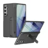 Samsung Galaxy Z Fold7 Ultra Hard PC Kickstand Case with Built-in Tempered Glass Screen Protector, S Pen Holder & Shockproof Cover