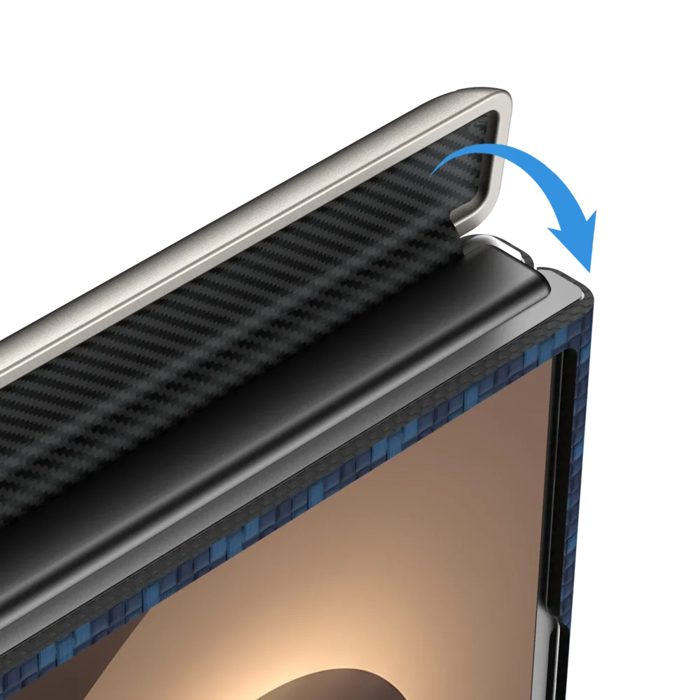 Benks Armor Grid Pro Kevlar Case for Samsung Galaxy Z Fold 8 [Grand Combo]