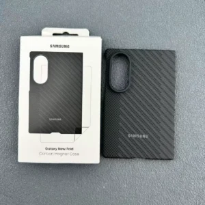 Samsung Galaxy Z Fold 8 Carbon Fiber Case | 0.8mm Slim MagSafe Magnetic Cover | Ultra Thin Aramid Fiber Phone Case