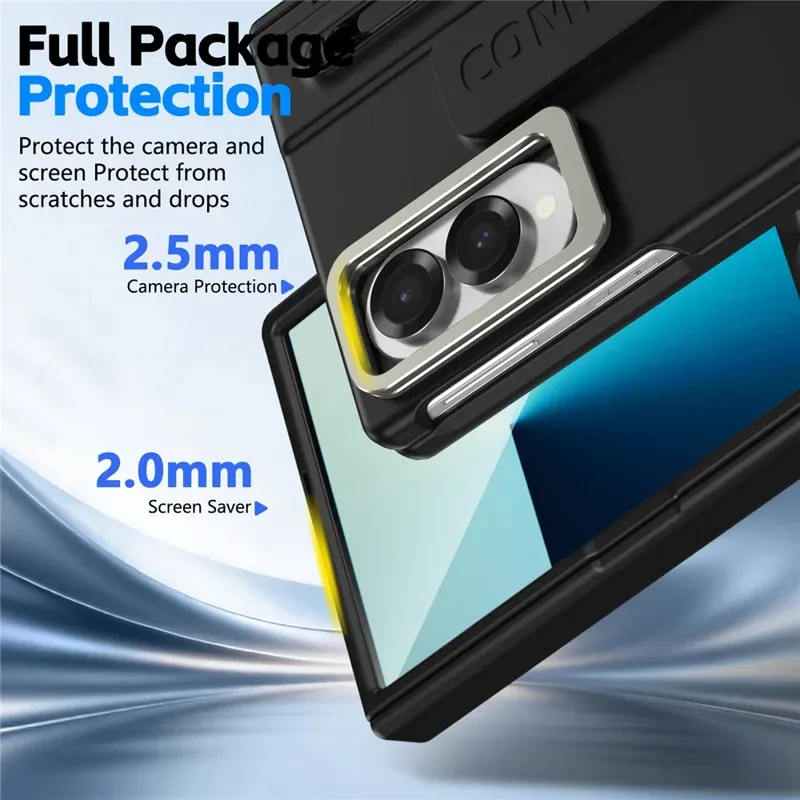 imgi_37_800x800_6601218995A-3 Samsung Galaxy Z Fold 8 Strap Case with Stylus Pen | Metal Camera Frame Kickstand Cover with Front Screen Protection