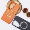 Samsung Galaxy S26 Ultra Carbon-Textured Magnetic Ring Stand Case