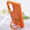Samsung Galaxy S26 Ultra Carbon-Textured Magnetic Ring Stand Case