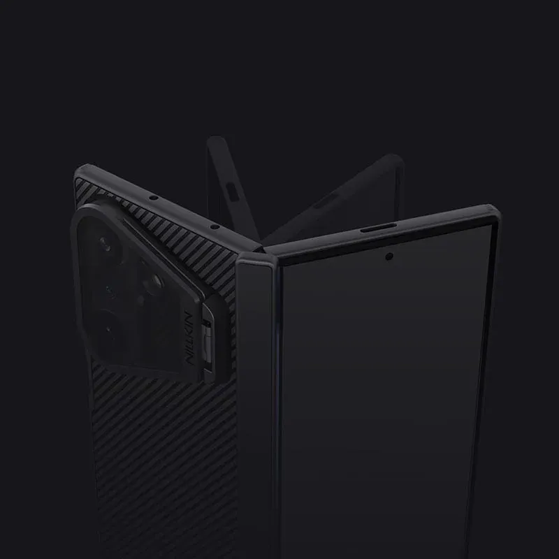Nillkin Samsung Galaxy Z Fold 8 Ultra Case, MagSafe CamShield Camera Cover Stand with Hinge Protection