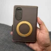 Samsung Galaxy Z Fold 8 Leather Flip Case with Rotating Stand & Card Holder