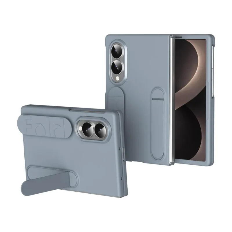 Galaxy Z Fold 8 Case with Strap | Samsung Z Fold 8 Wristband Case | Foldable Phone Cover with Kickstand