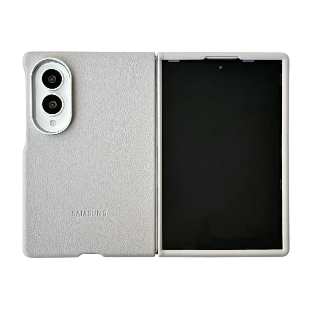Samsung Galaxy Z Fold 8 Faux Leather Case with Camera Protection and Soft-Touch Coverage - Image 11