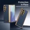 841erb481eb Samsung Galaxy Z Fold 8 Ultra Case Premium Textured Back Cover with Gold Border, Camera Protection & Slim Fit