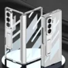 91fd81bdf87b Samsung Galaxy Z Fold 8 Ultra Case Transparent Back Cover, Ring Kickstand & Shockproof Protection