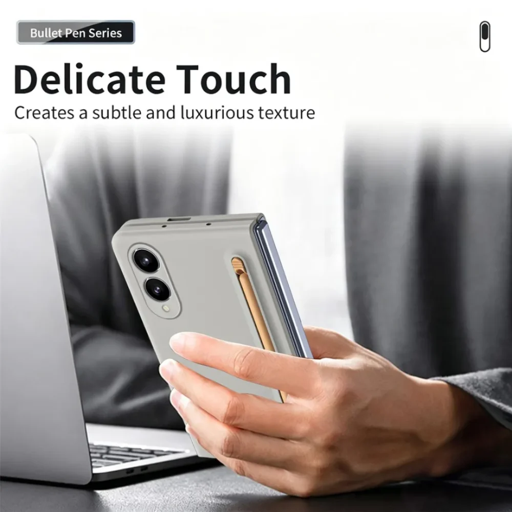 Fold 8 Case with Stylus Pen | Hard PC Back Cover