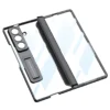 95b9df25 Samsung Galaxy Z Fold 8 Ultra Case Transparent Back Cover, Ring Kickstand & Shockproof Protection