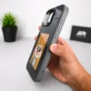 NFC E-Ink Phone Case for iPhone | Customizable E-Paper Display Cover | Wireless NFC Electronic Ink Screen | Smart DIY Photo Phone Cover