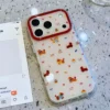 ffbfsdb Cute Aesthetic Cartoon Clear Case for iPhone 17 Pro & 17 Pro Max - Cover for Girls