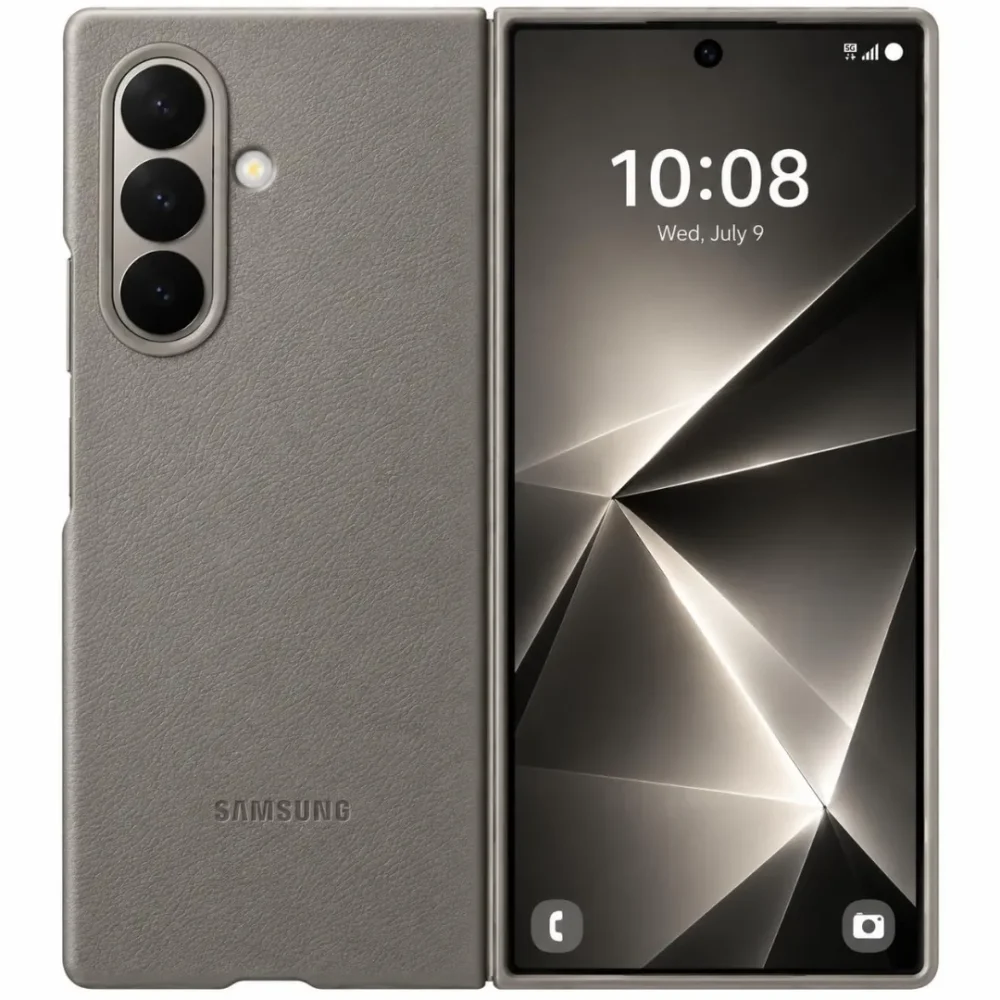Samsung Galaxy Z Fold 8 Ultra Kindsuite Leather Case | Professional Shockproof Armor Cover | Foldable Back Protection Case